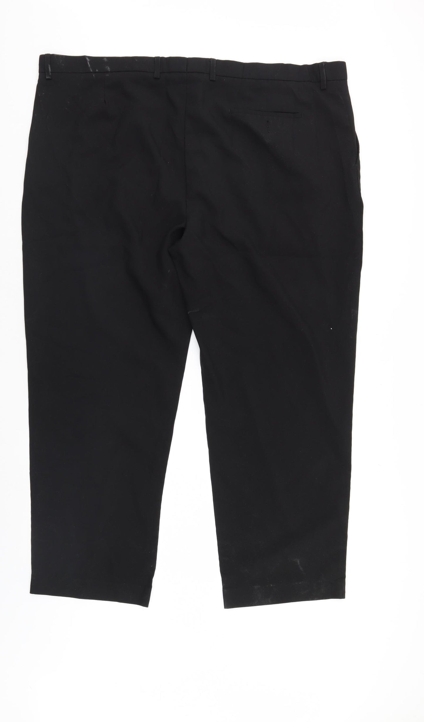 George Mens Black   Trousers  Size 46 L29 in