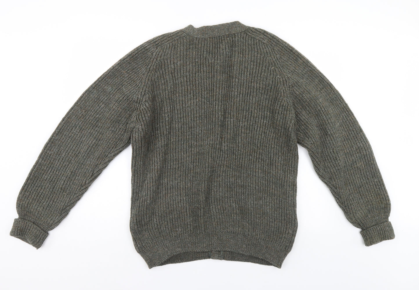 Kilspindle Mens Green   Cardigan Jumper Size L