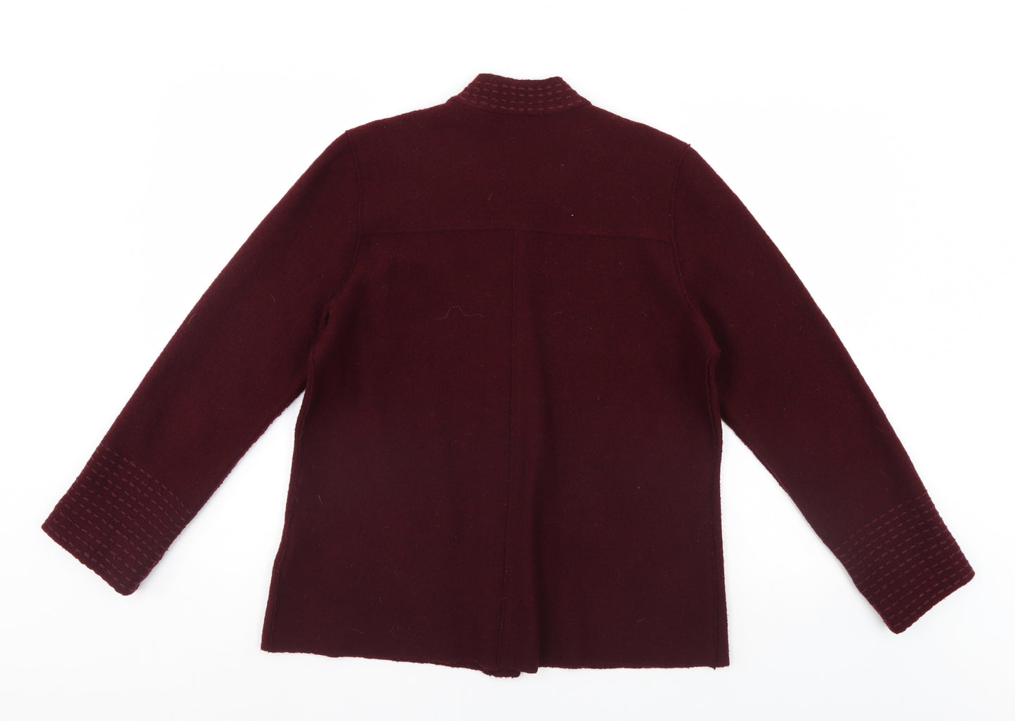 EAST Womens Red   Jacket Coatigan Size 14