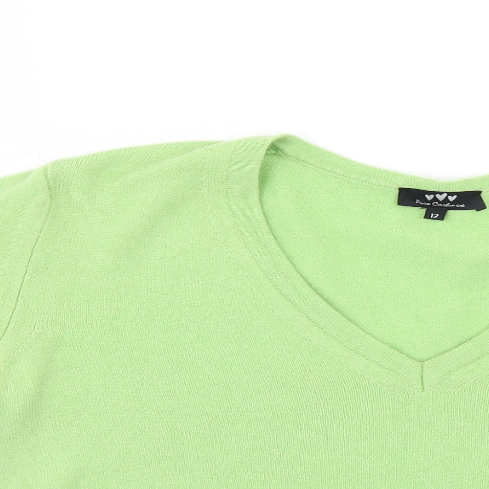 Per Una Womens Green   Pullover Jumper Size 12