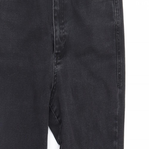 Autograph Womens Black  Denim Straight Jeans Size 10 L27 in