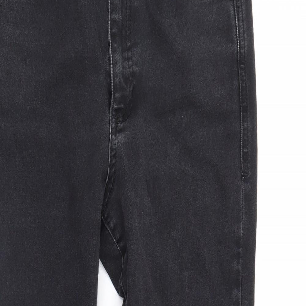 Autograph Womens Black  Denim Straight Jeans Size 10 L27 in