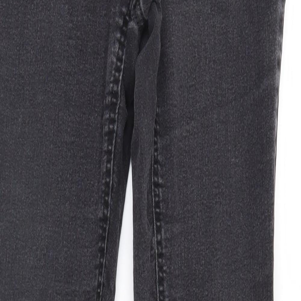 George Womens Black  Denim Skinny Jeans Size 10 L27 in
