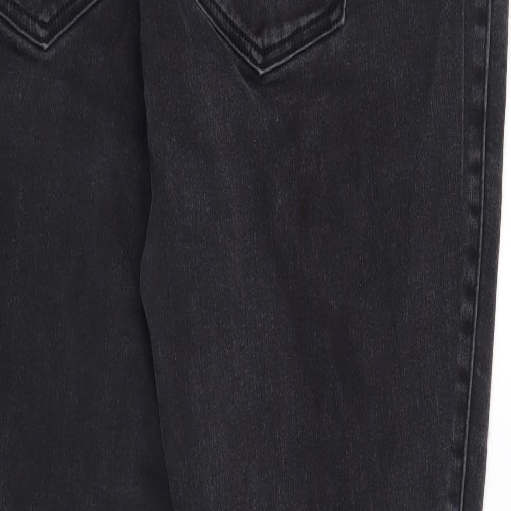 NEXT Womens Black  Denim Jegging Jeans Size 18 L31 in