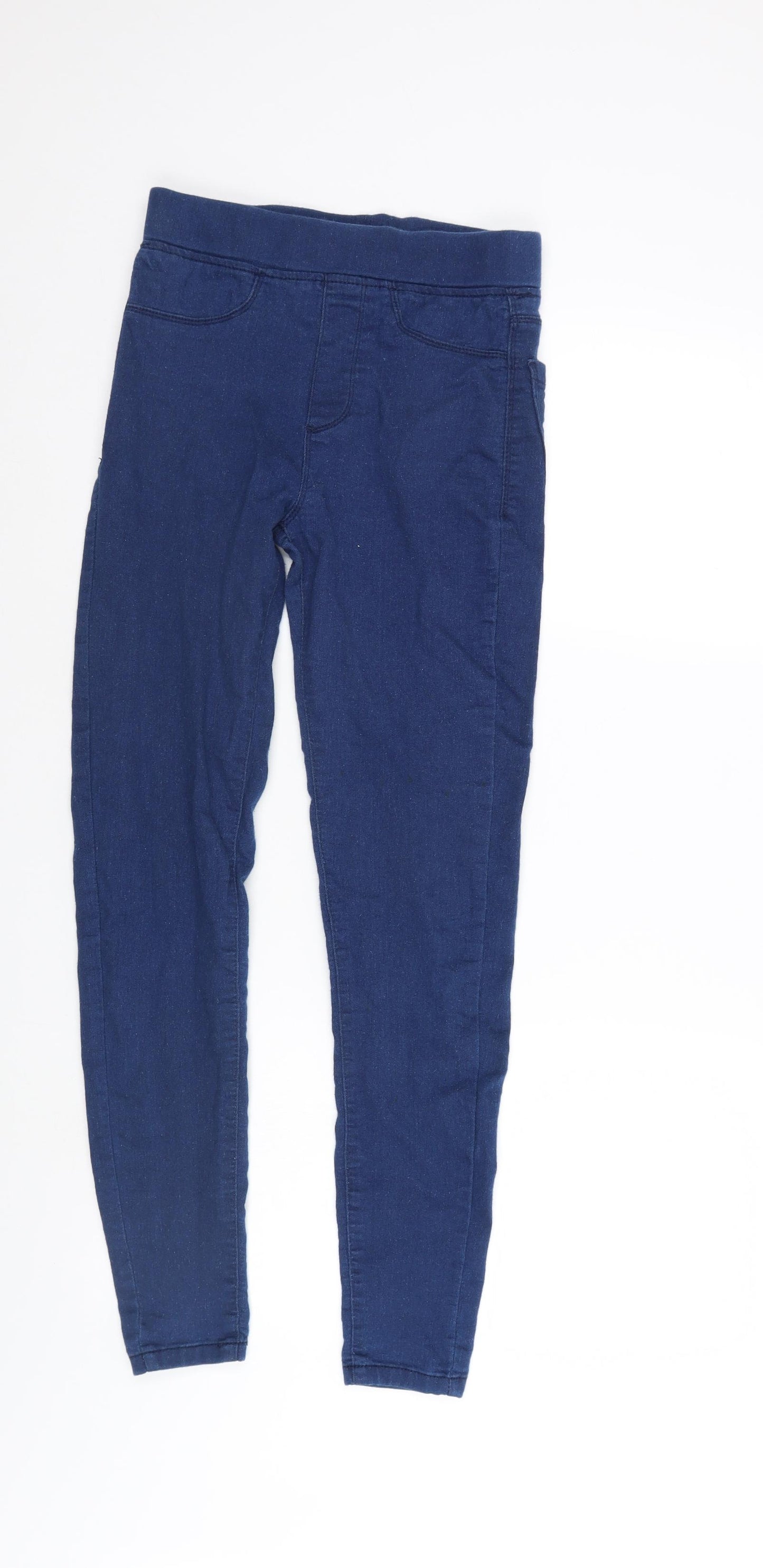 Pep & co Womens Blue  Denim Jegging Jeans Size 8 L29 in