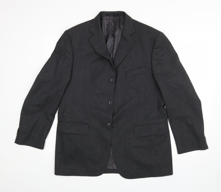 Impressions Perfect Mens Grey Blazer Size 40