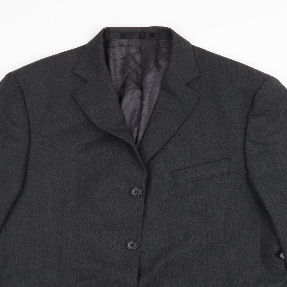 Impressions Perfect Mens Grey    Blazer Size 40