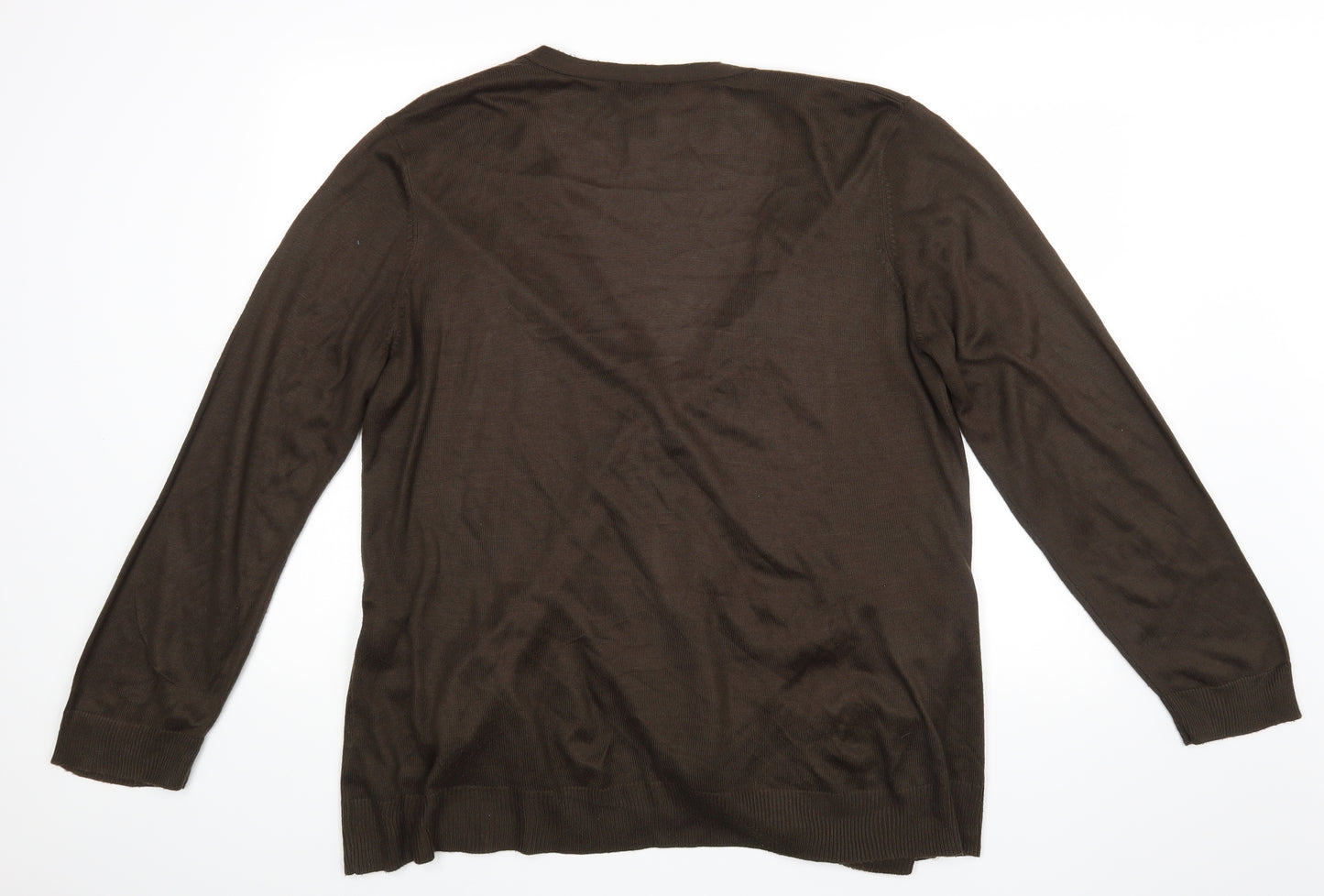 New York & Company Womens Green   Basic Blouse Size XL