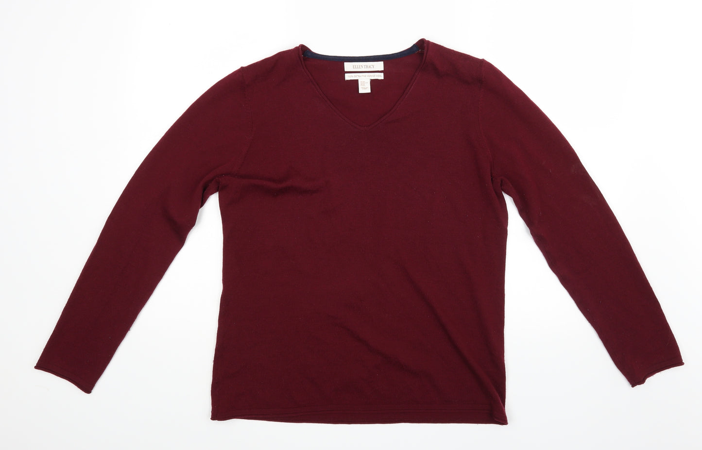 Ellen Tracy Womens Red   Pullover Jumper Size XL