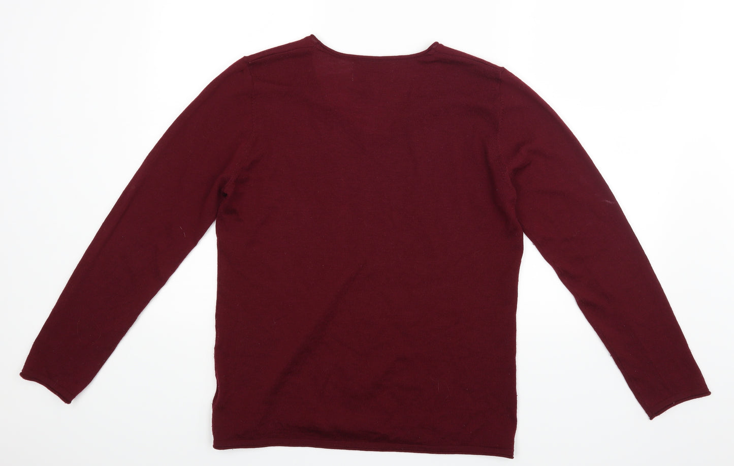 Ellen Tracy Womens Red   Pullover Jumper Size XL