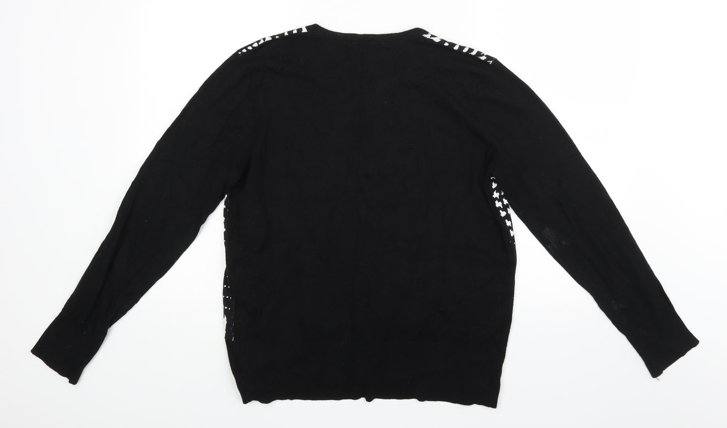 Matalan Womens Black   Cardigan Jumper Size 18