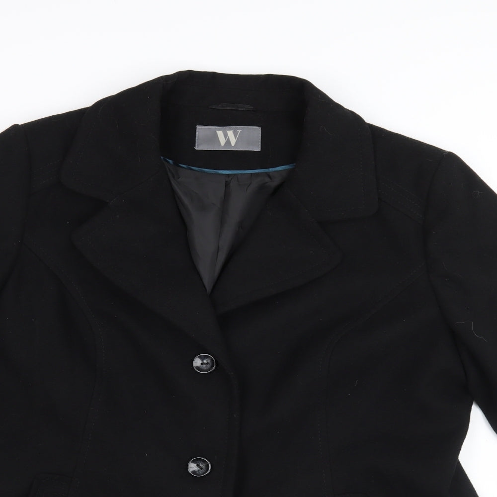 BHS Womens Black   Jacket Coat Size 20