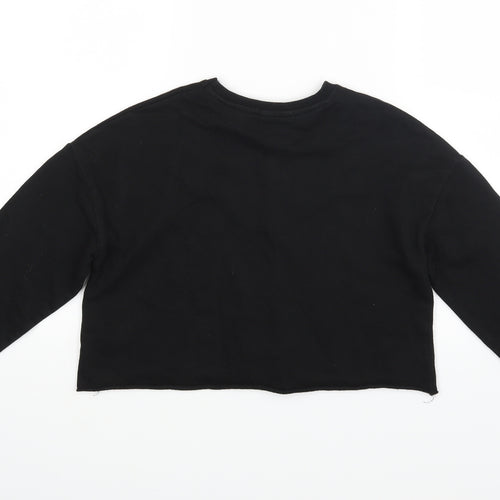 Primar4k Girls Black   Pullover Jumper Size 10-11 Years  - Cropped