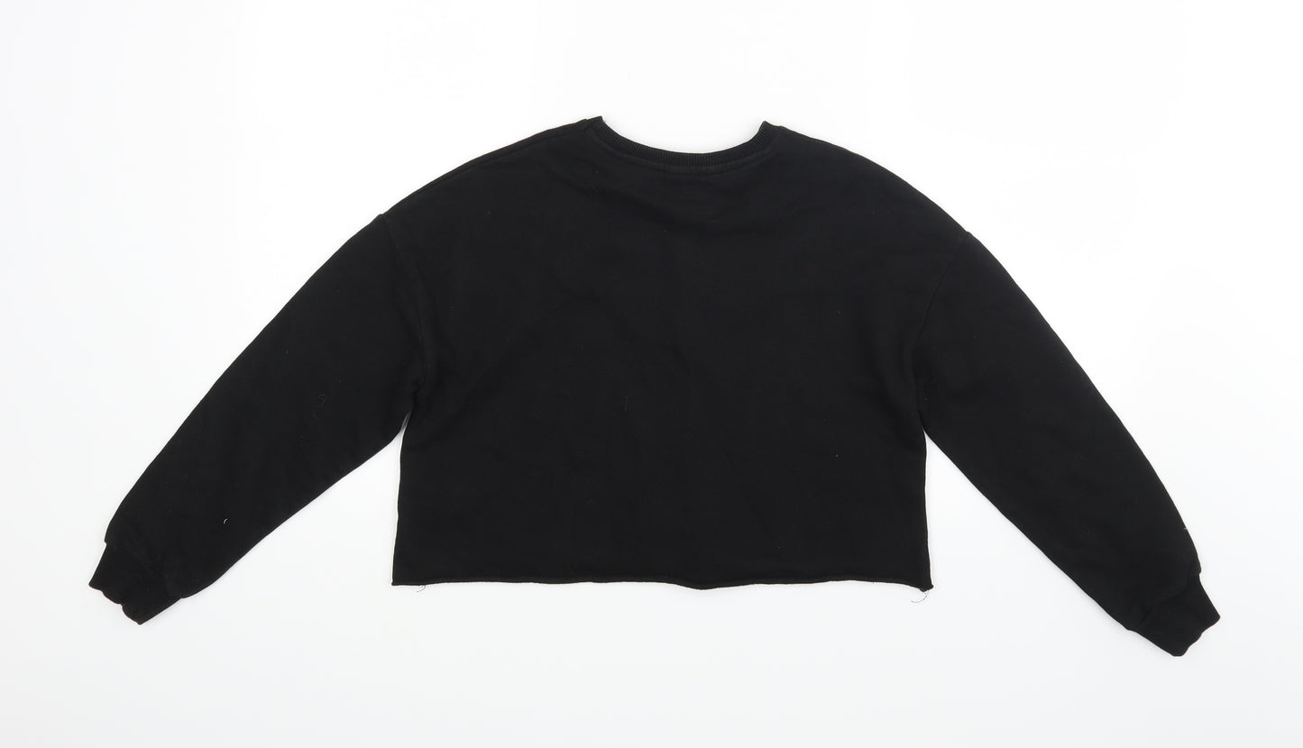 Primar4k Girls Black   Pullover Jumper Size 10-11 Years  - Cropped