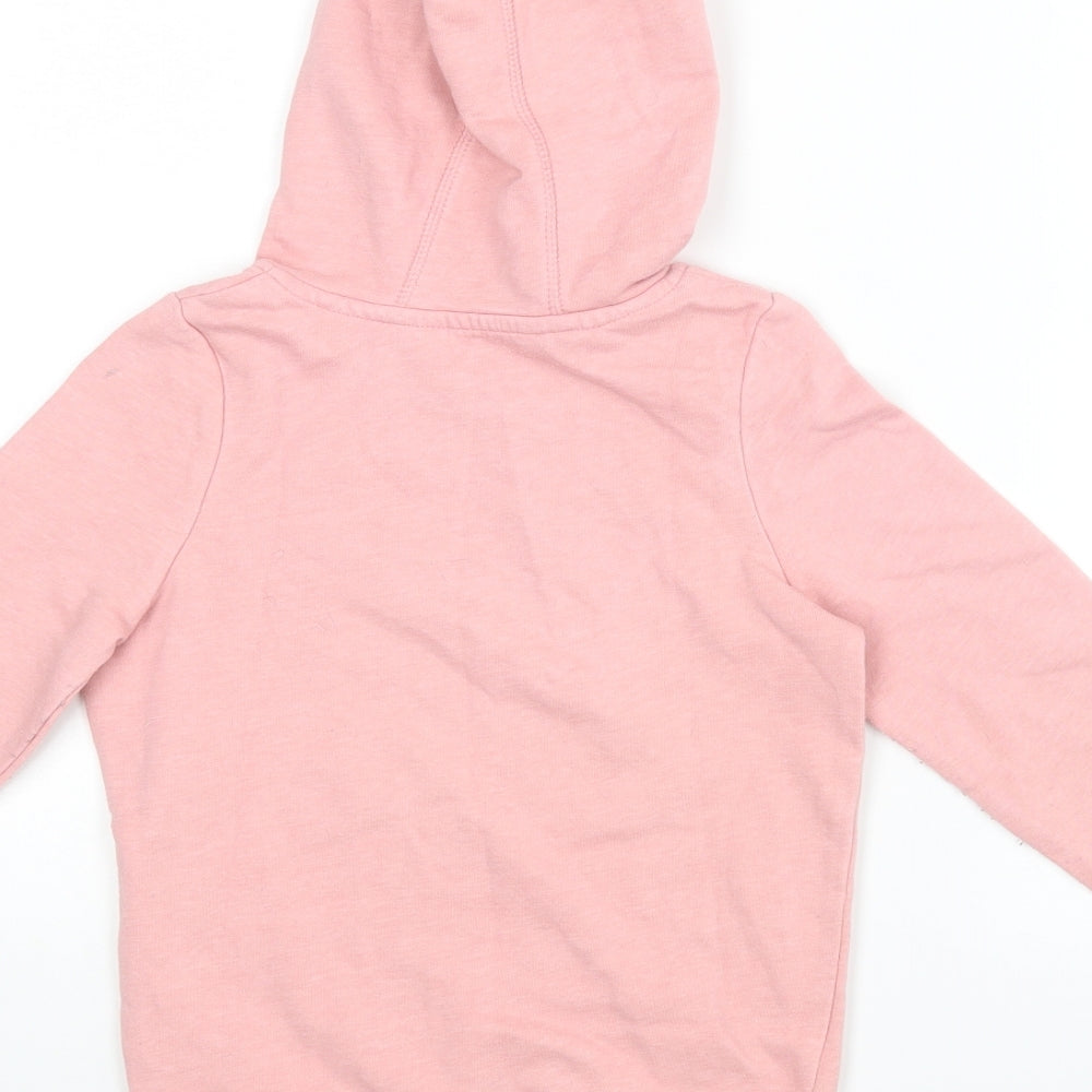 George Girls Pink   Pullover Hoodie Size 6-7 Years