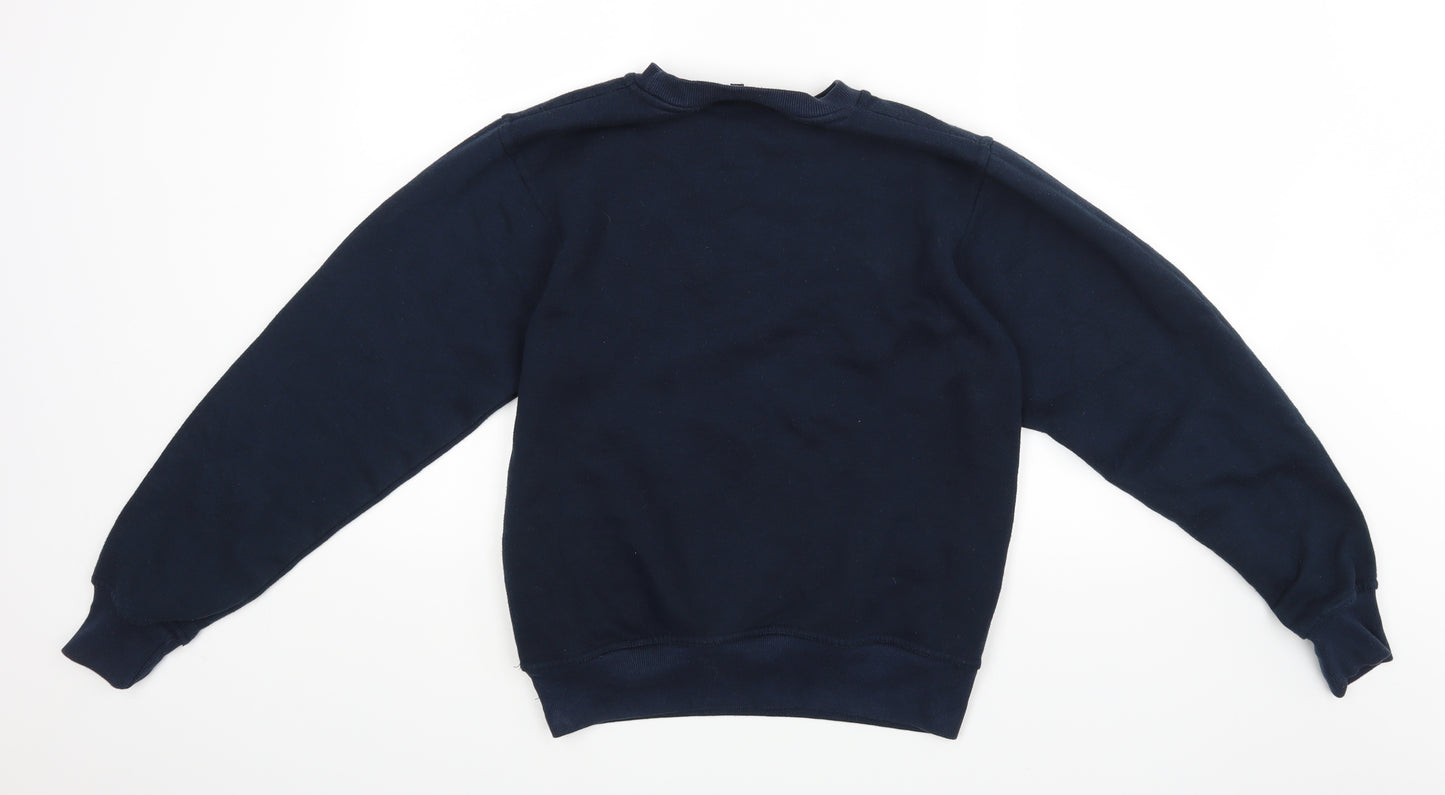 Emporio Armani Mens Blue   Pullover Jumper Size S