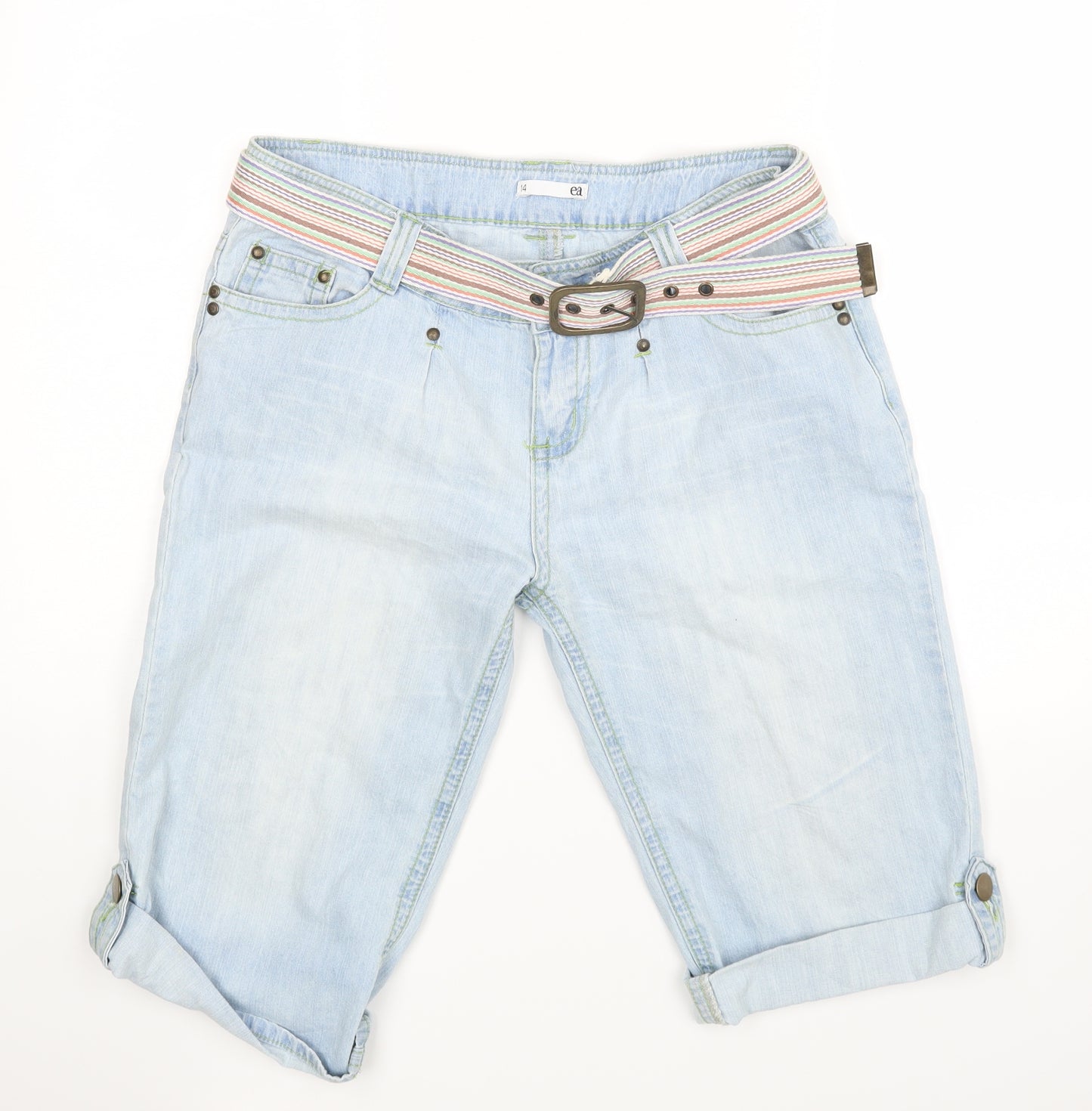 EA Womens Blue    Shorts Size 14