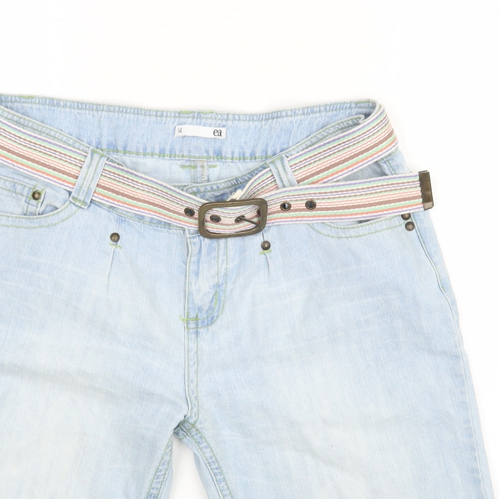 EA Womens Blue    Shorts Size 14