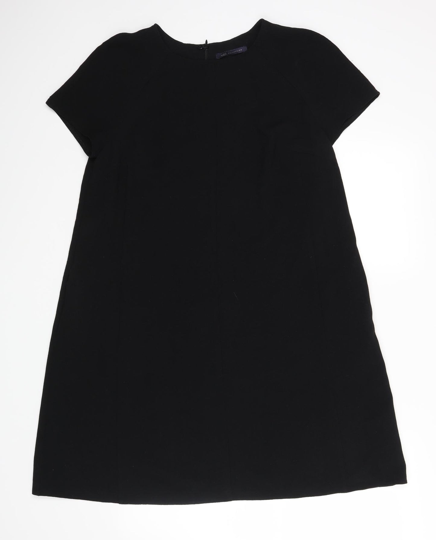 m&s Womens Black   A-Line  Size 14
