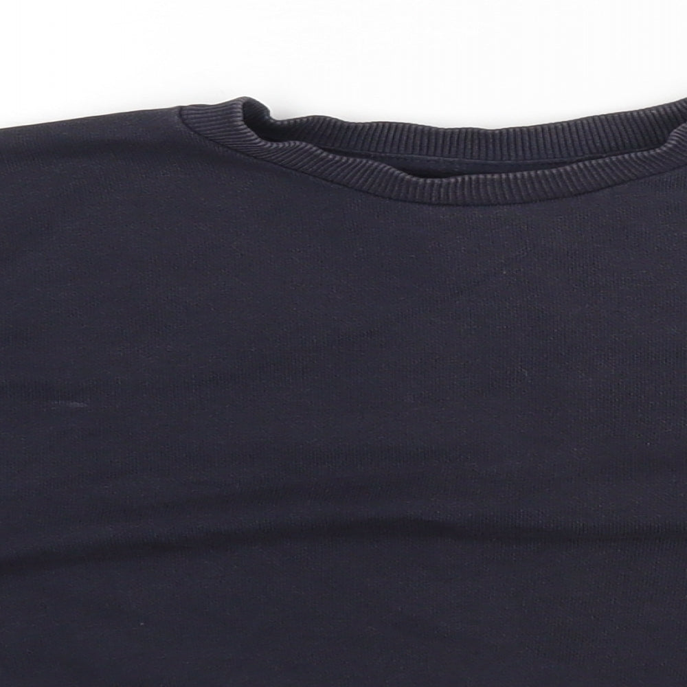 Tu School Boys Blue   Pullover Jumper Size 4 Years
