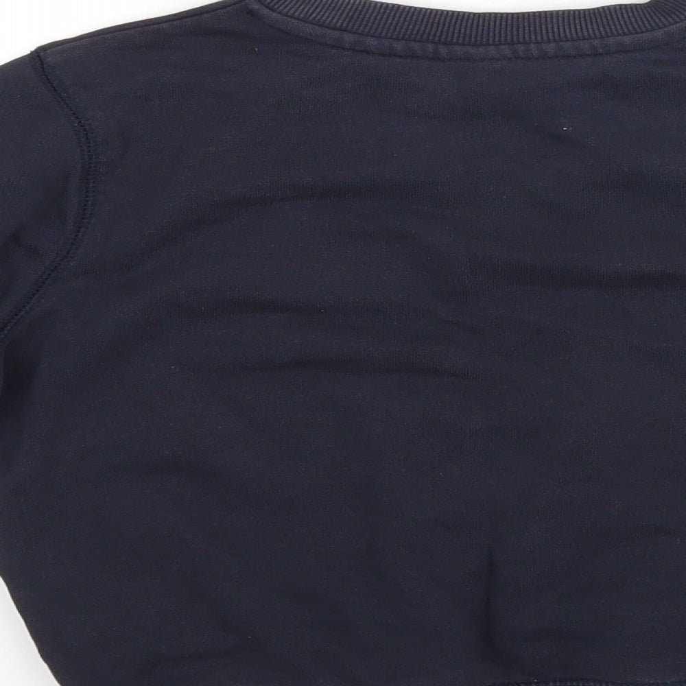 Tu School Boys Blue   Pullover Jumper Size 4 Years