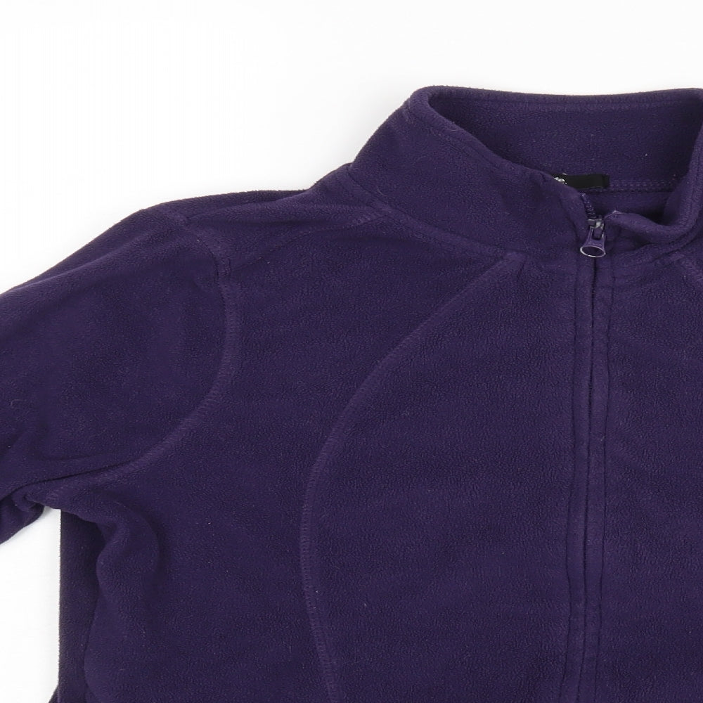 George Womens Purple   Full Zip Jumper Size 12