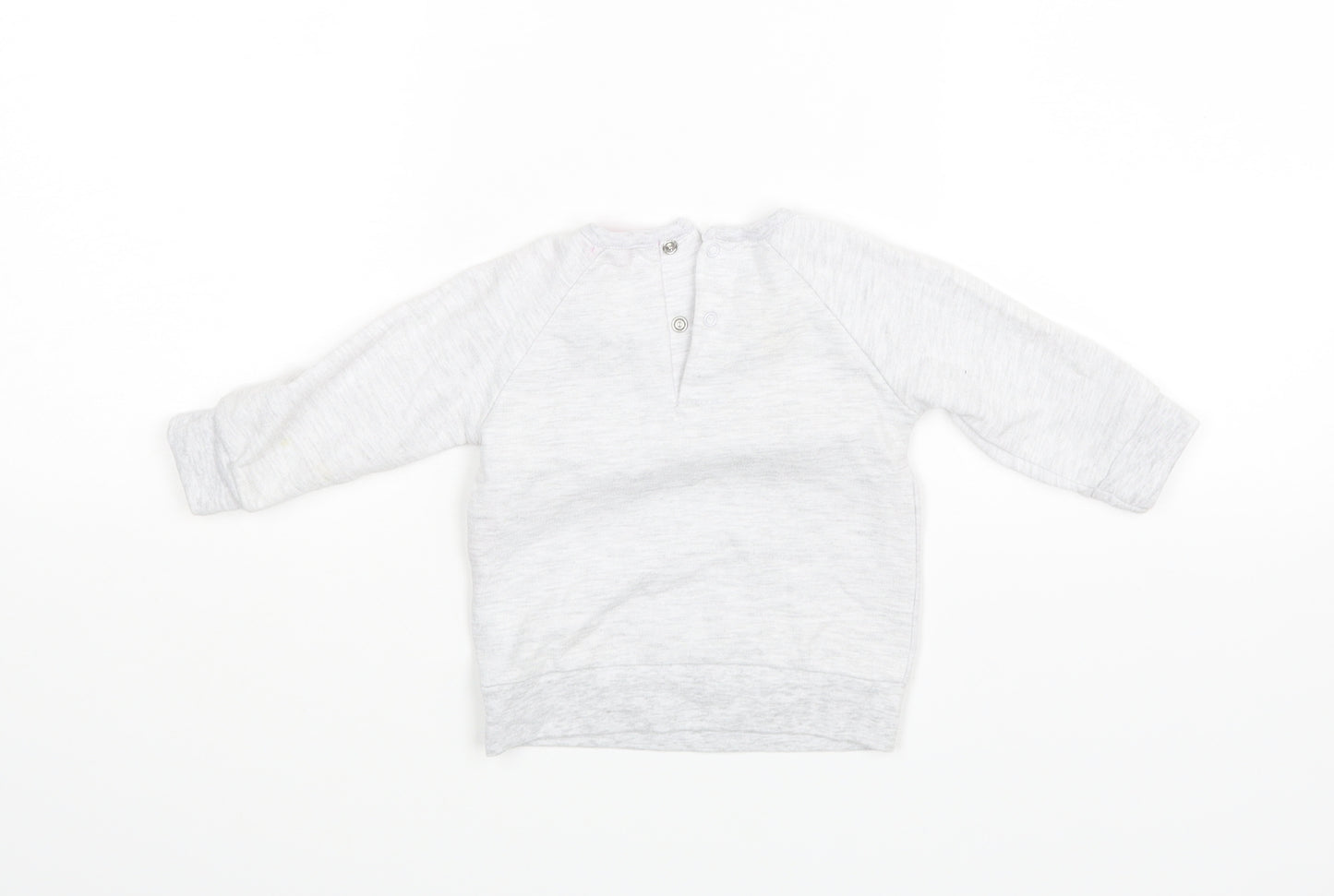 Isaac Mizrahi Baby Grey   Basic T-Shirt Size 6-9 Months