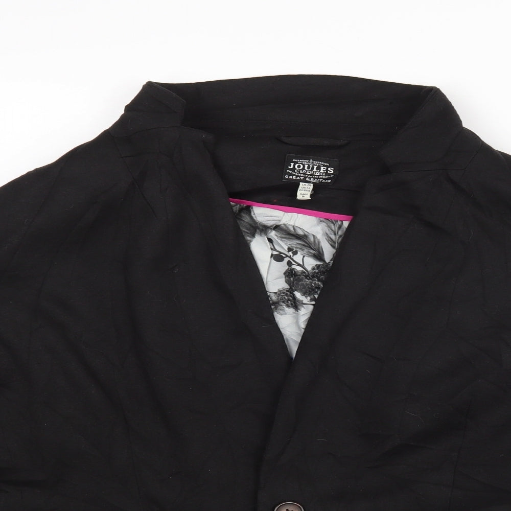 Joules Womens Black   Jacket  Size 16