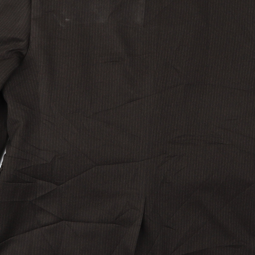 taylor and wright Mens Brown Striped  Jacket  Size 42