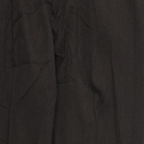 taylor and wright Mens Brown Striped  Trousers  Size 40 L28 in