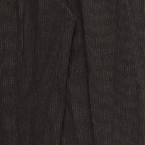 taylor and wright Mens Brown Striped  Trousers  Size 40 L28 in
