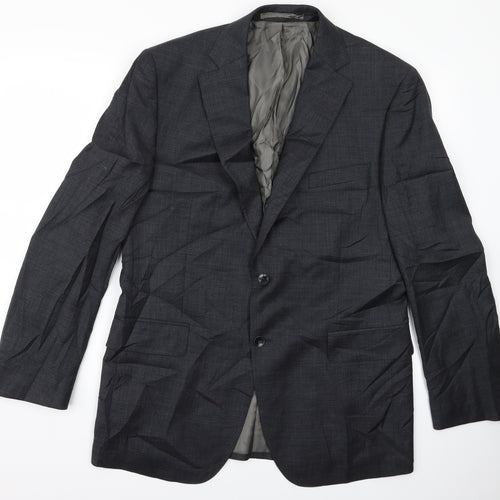 Preworn Mens Grey  Rayon Jacket  Size M
