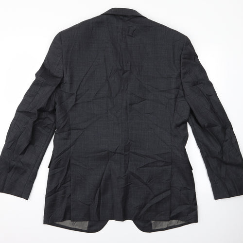 Preworn Mens Grey  Rayon Jacket  Size M