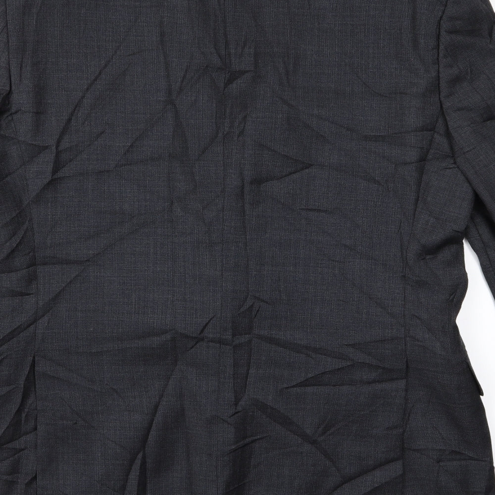 Preworn Mens Grey  Rayon Jacket  Size M