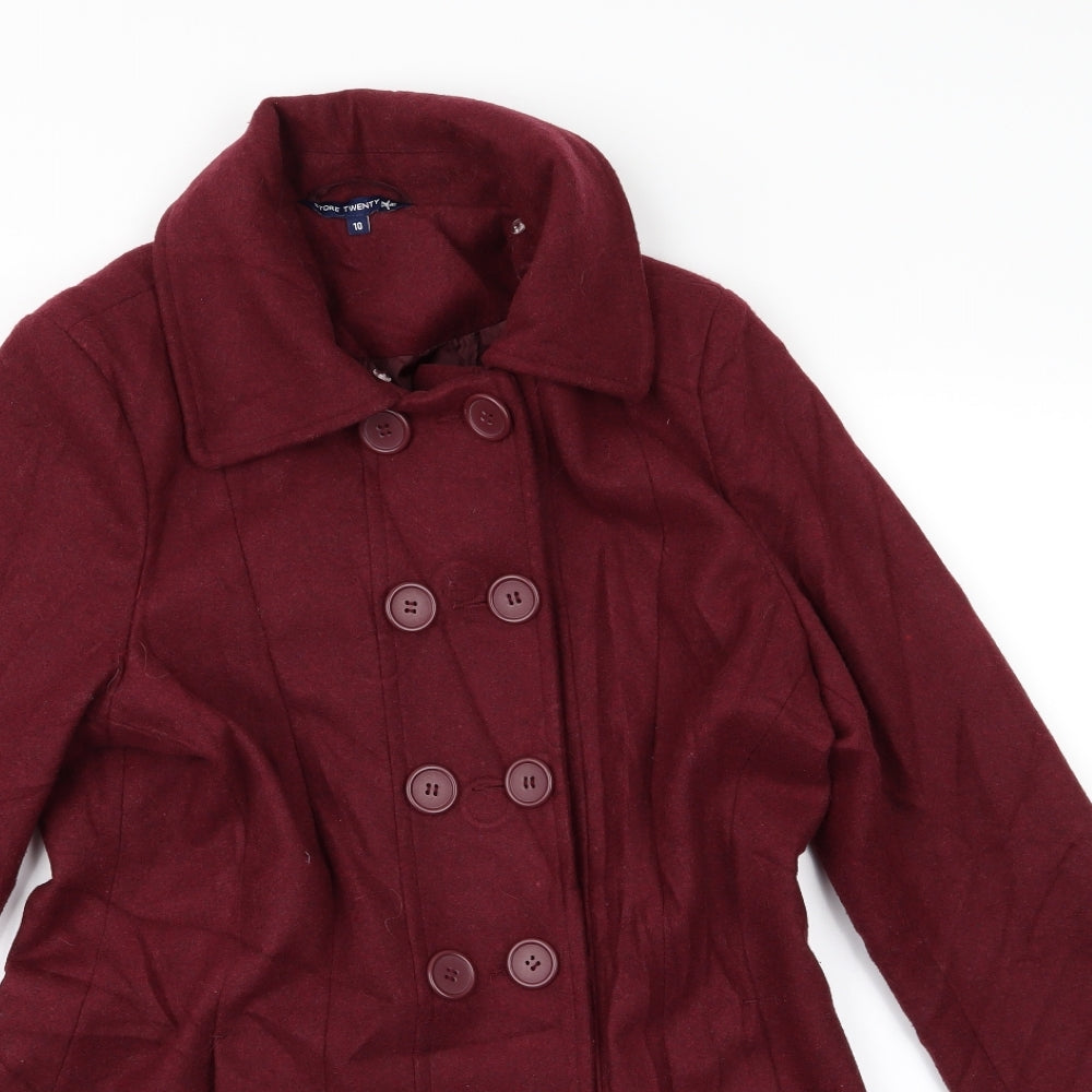 Store Twenty One Womens Red   Jacket  Size 10