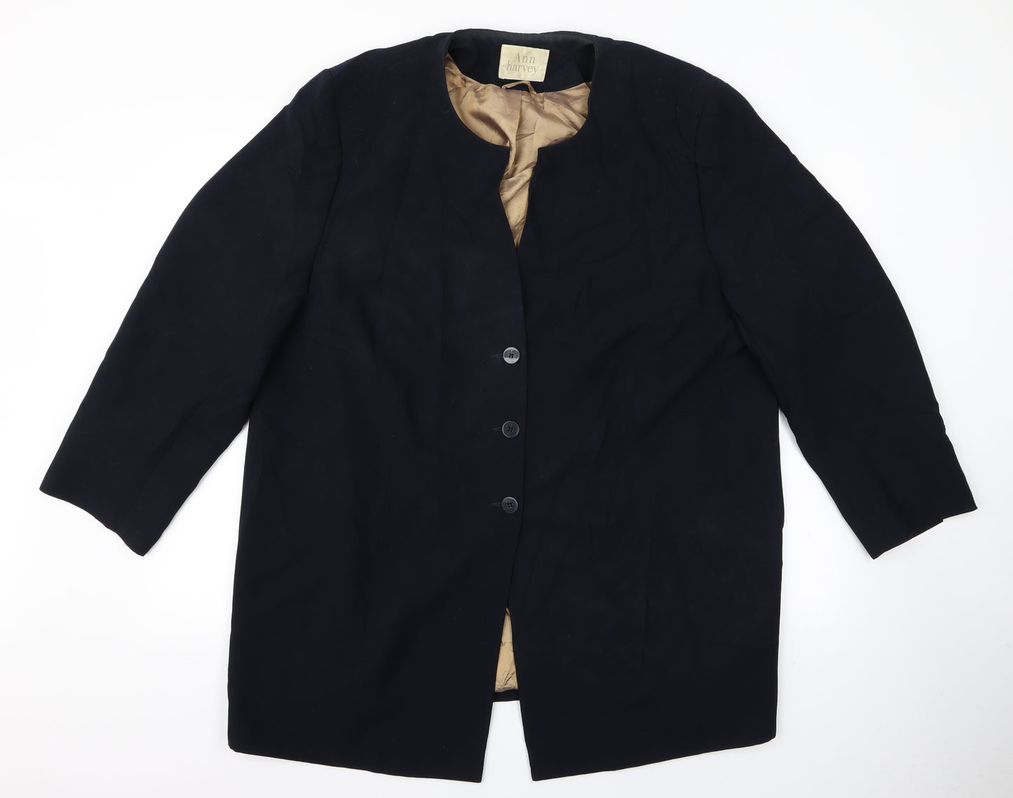 anne harvey Womens Black   Jacket  Size XL