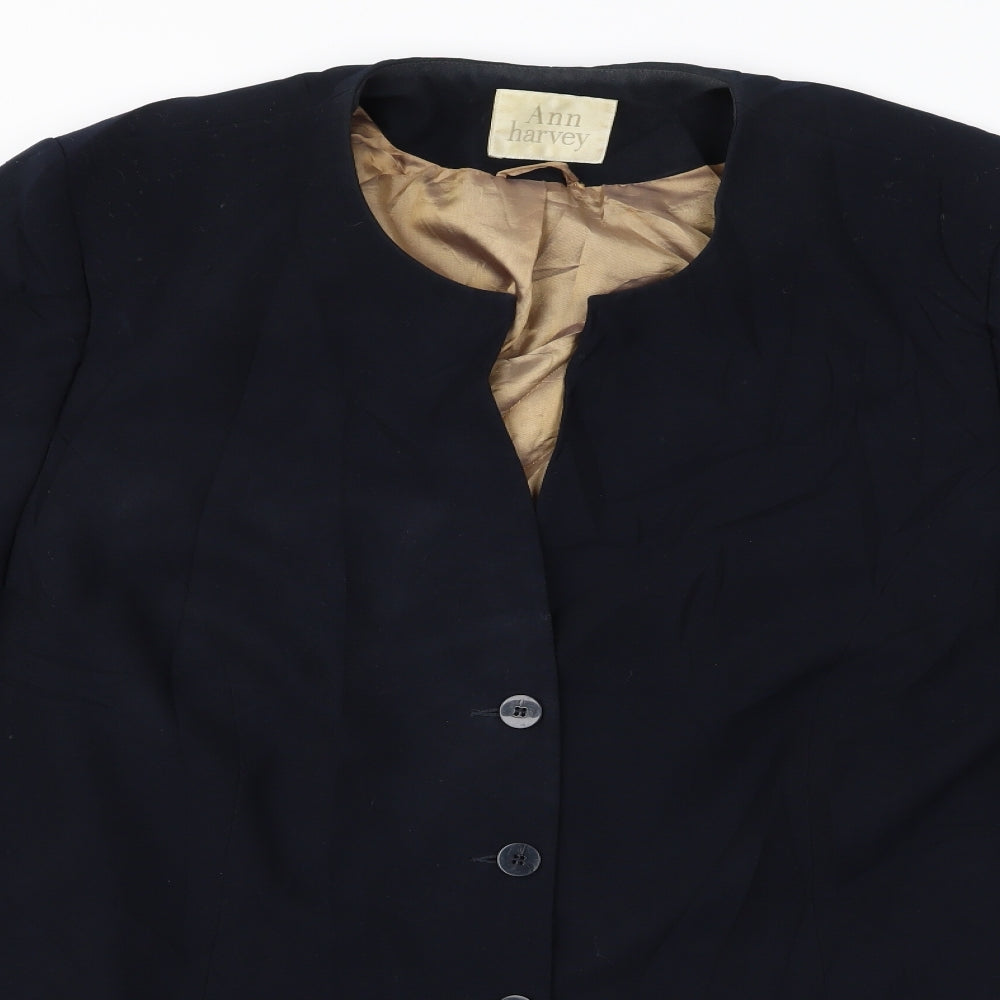 anne harvey Womens Black   Jacket  Size XL