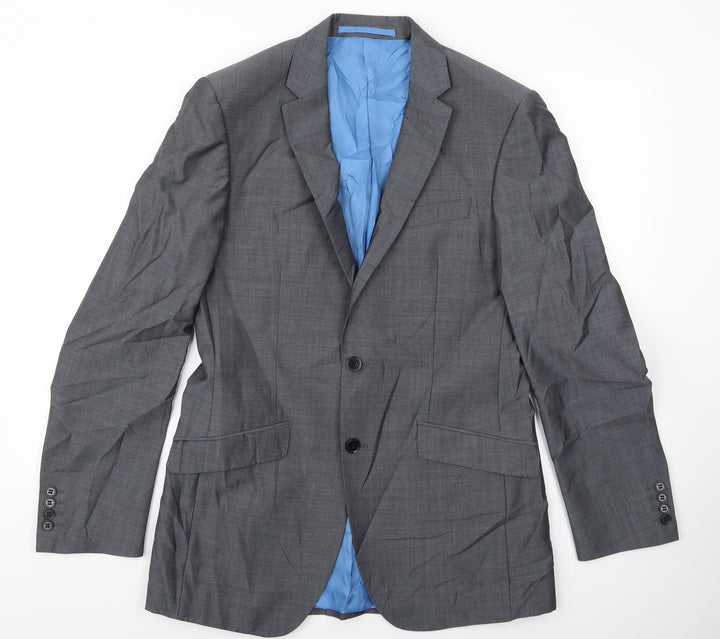 m&s Mens Grey Jacket Size M