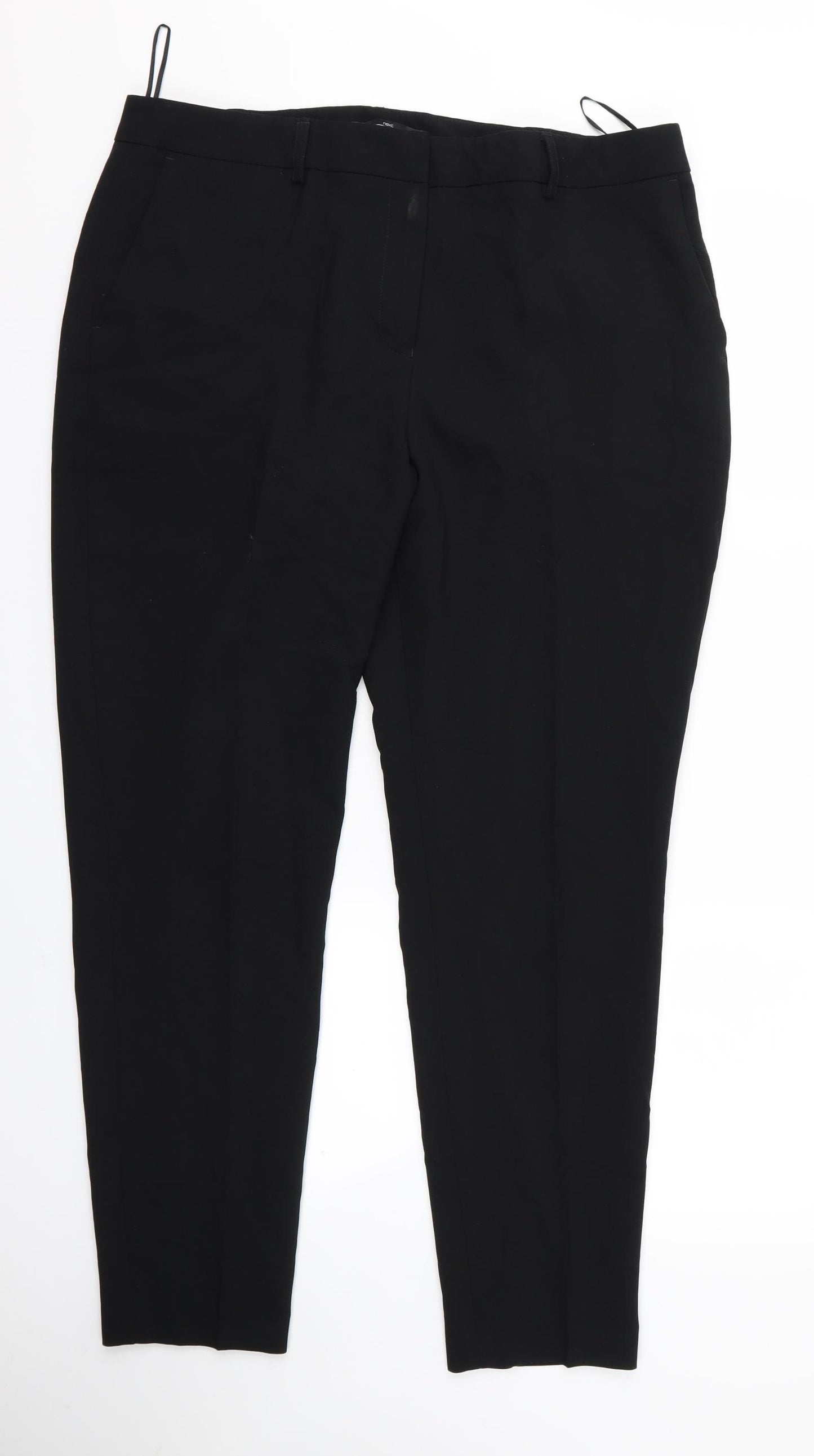 NEXT Womens Black   Trousers  Size 16 L30 in