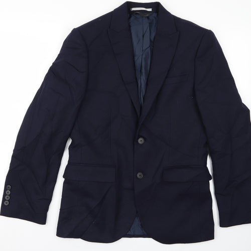 m&s Mens Blue   Jacket  Size 36