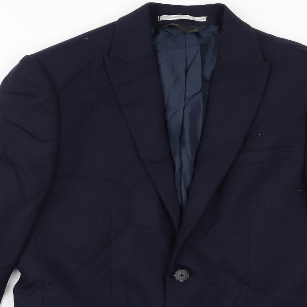 m&s Mens Blue   Jacket  Size 36