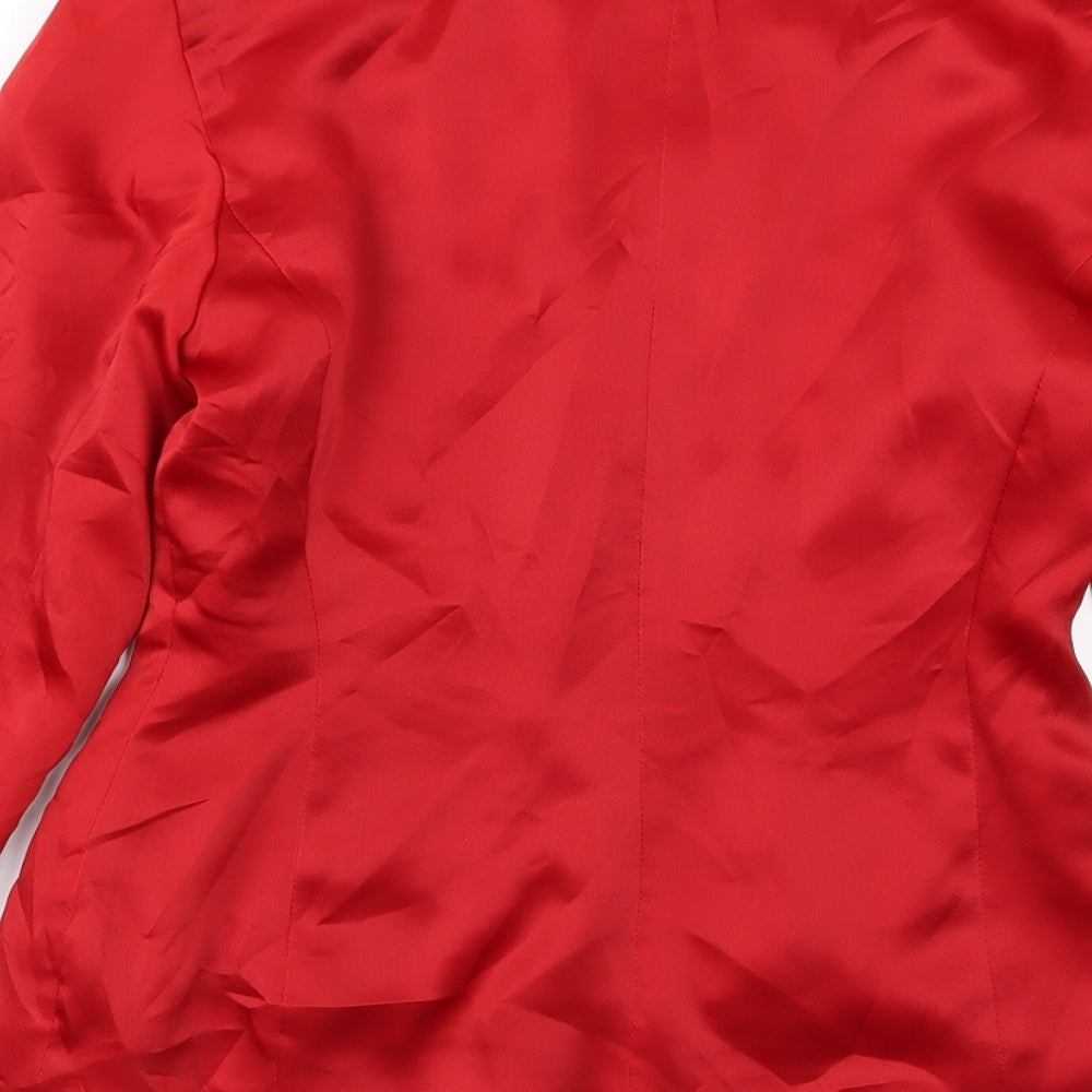Vestry Womens Red   Jacket  Size 12