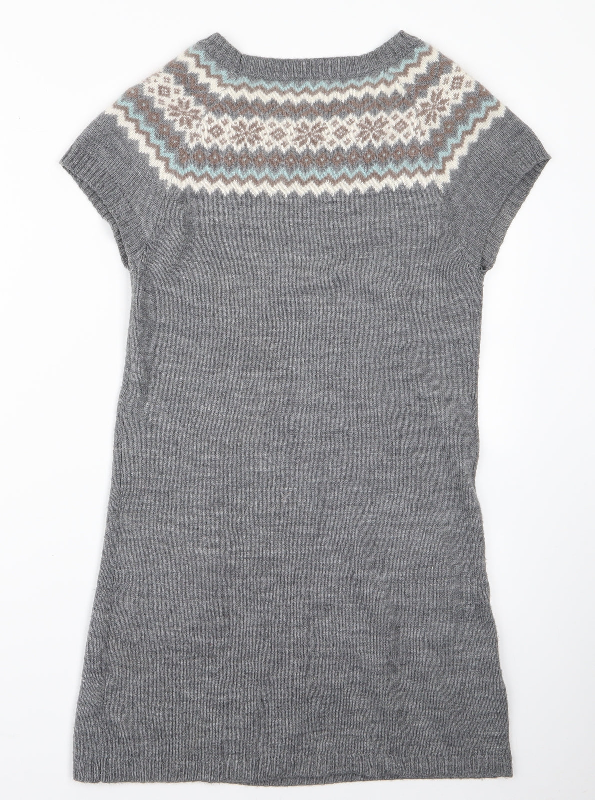 Papaya Womens Grey   Jumper Dress  Size 8
