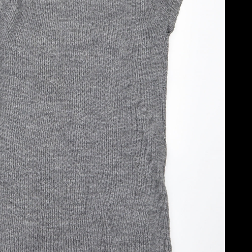Papaya Womens Grey   Jumper Dress  Size 8
