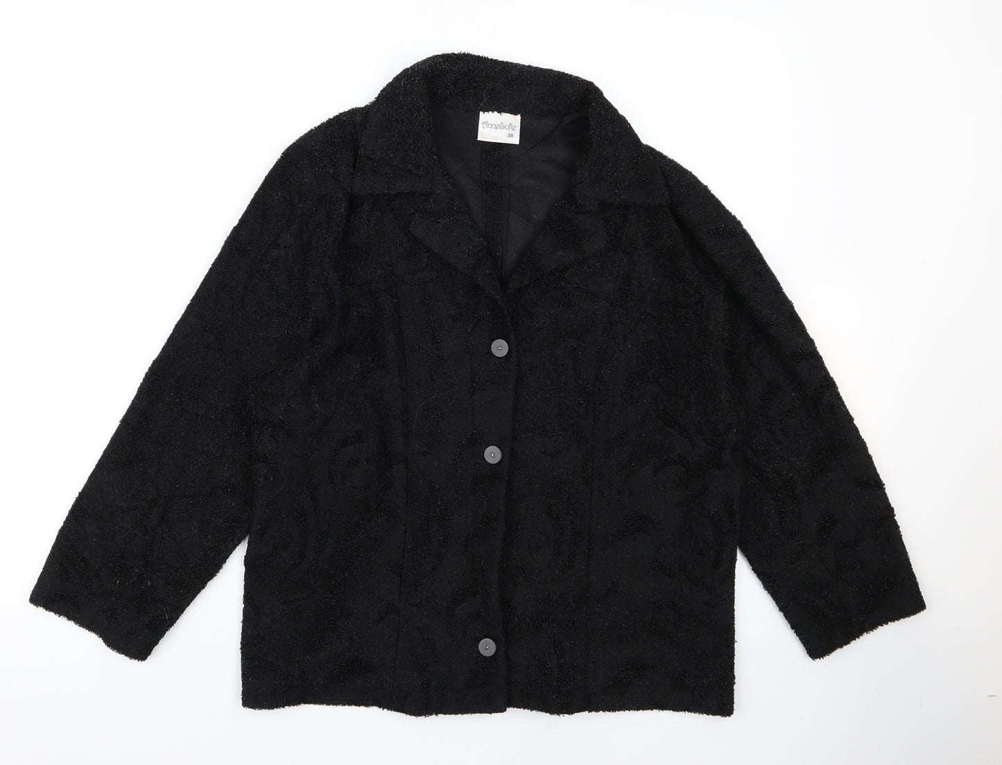 anne sofie Womens Black   Jacket  Size M