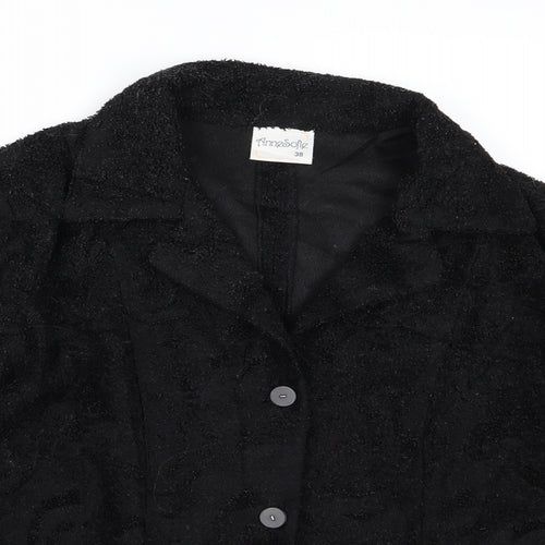 anne sofie Womens Black   Jacket  Size M