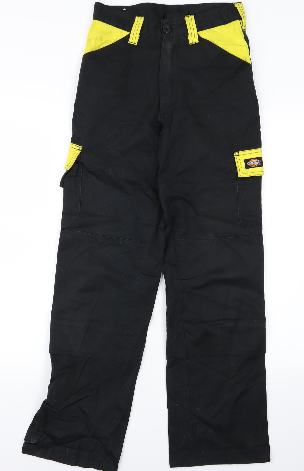 Dickies Womens Black   Cargo Trousers Size 26 L27 in