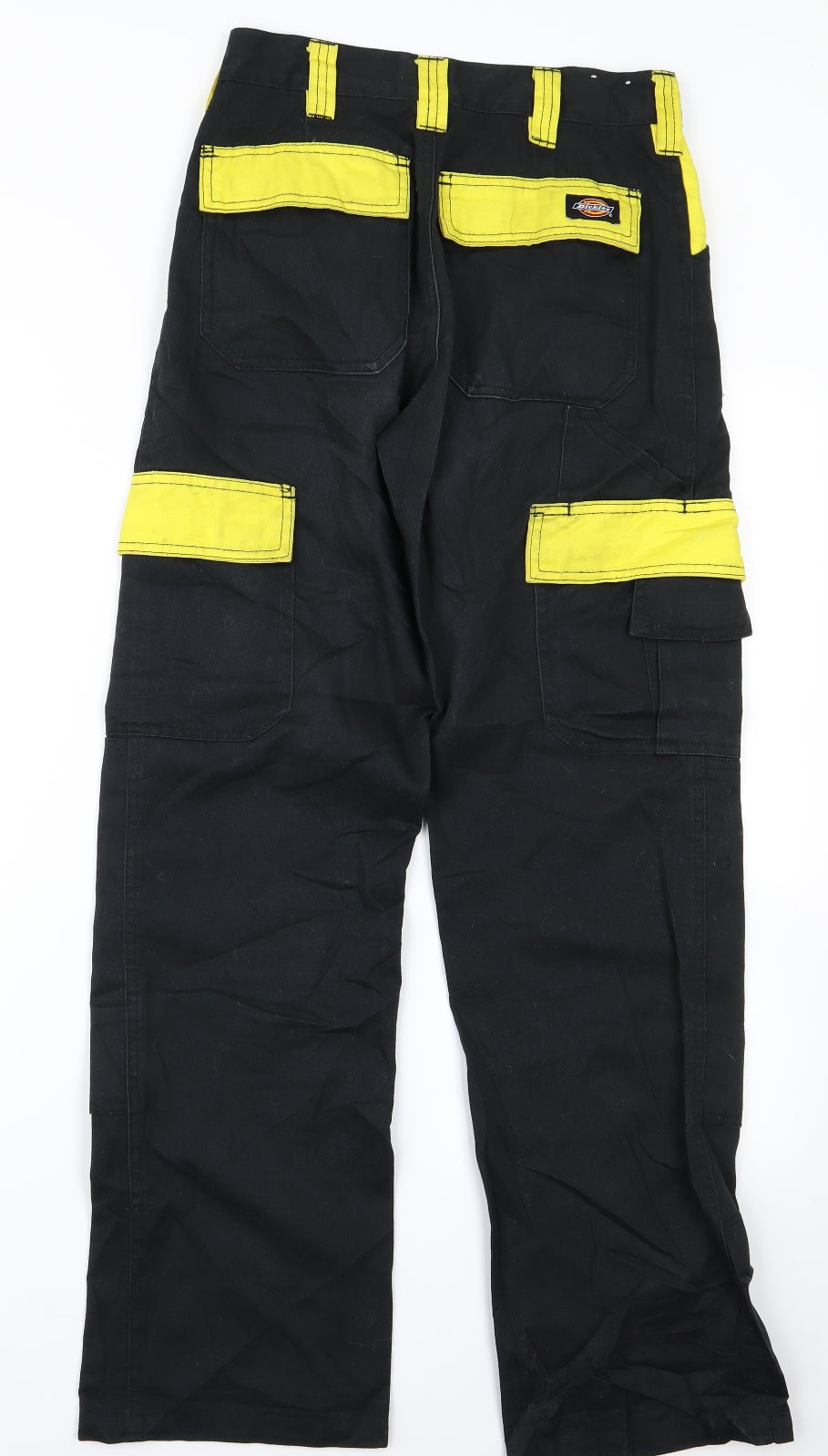 Dickies Womens Black   Cargo Trousers Size 26 L27 in