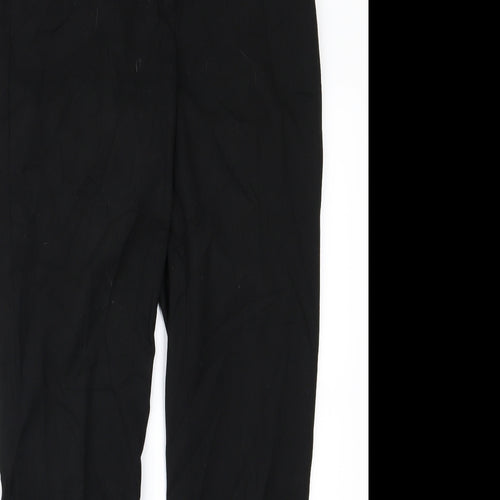 H&M Womens Black   Trousers  Size 34 L25 in