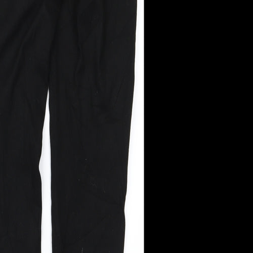 H&M Womens Black   Trousers  Size 34 L25 in